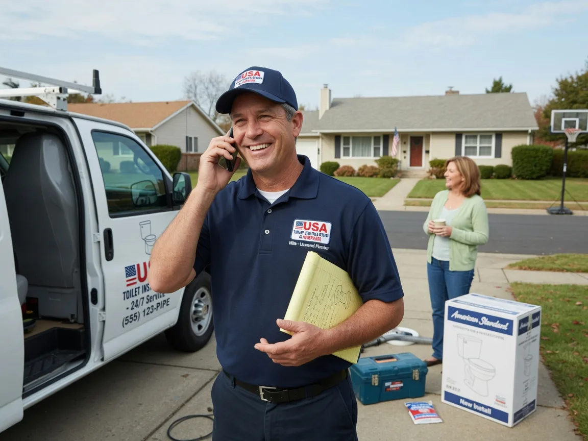 Toilet Installation Forestville, WI FAQs